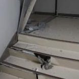 〈校舎被害状況〉